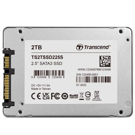 Transcend 225S 2TB 2.5 Inch SATA III SSD