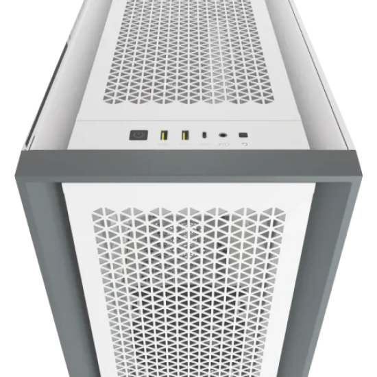 Corsair 5000D AIRFLOW Tempered Glass Mid-Tower ATX Casing White
