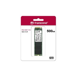 Transcend 115S 500GB M.2 PCIe Gen3 x4 NVMe SSD (M-Key)