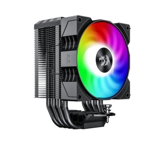 Redragon CC-1014 ARGB Black Air CPU Cooler with Temperature Display