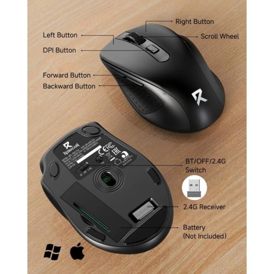 Redragon BM-4091 Pro Dual mode wireless mouse