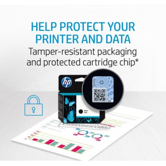 HP 682 Black Original Ink Advantage Cartridge