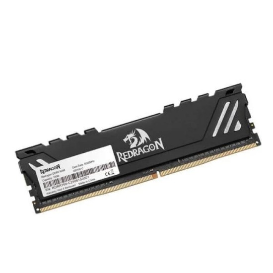 Redragon RR-760-C 16GB DDR5 6000MHz U-DIMM Non-RGB Desktop RAM With Heatshink