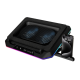 Gamdias AETHER P1 RGB Laptop Cooler With Phone Stand