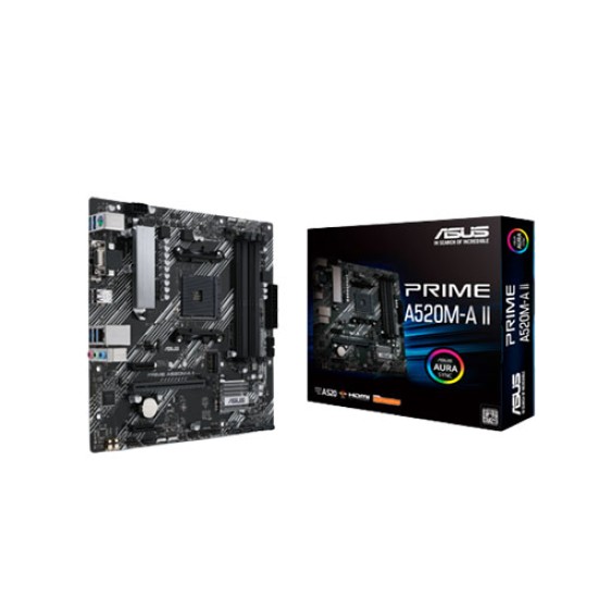 Asus PRIME A520M-A II AM4 micro ATX Motherboard