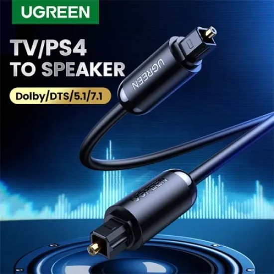 Ugreen AV122 1.5 Meter Toslink Optical Audio Cable #70891