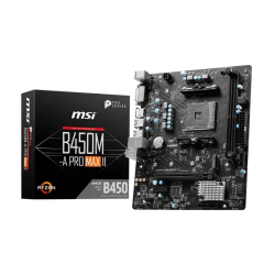 MSI B450M-A PRO MAX II AMD AM4 Motherboard