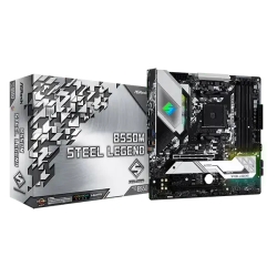 ASRock B550M Steel Legend AMD AM4 Micro-ATX Motherboard