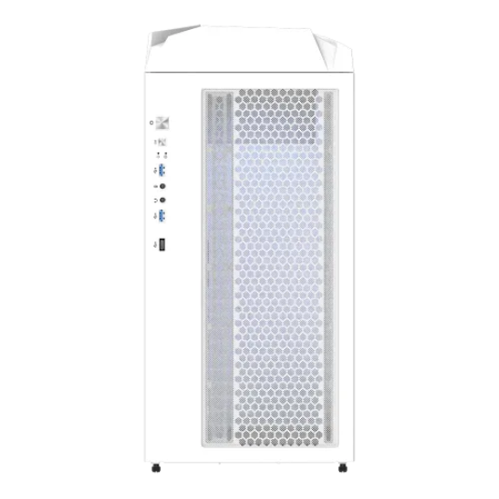 GIGABYTE C301 GLASS WHITE Mid Tower E-ATX Gaming Case