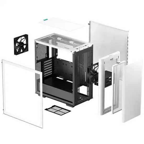 DeepCool CYCLOPS WH Mid-Tower Gaming Case