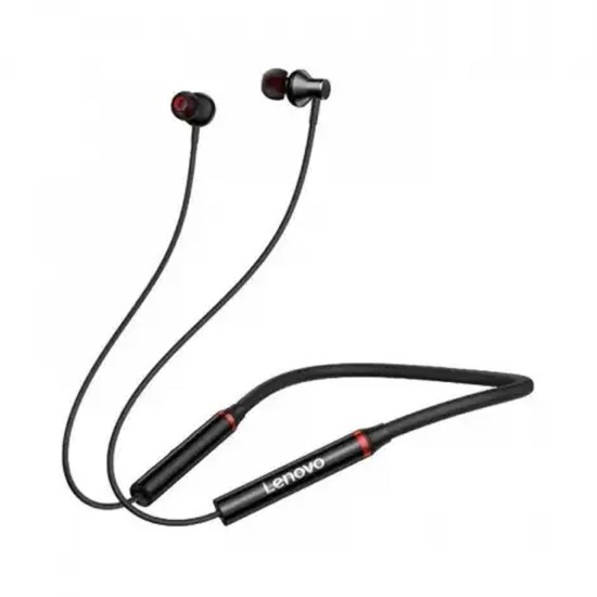 Lenovo HE05X Bluetooth Neckband Earphone Black