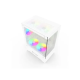 T-Wolf Ice Cooler X5 ARGB M-ATX Mid Tower Gaming Casing White