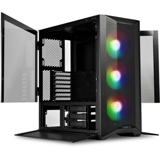 Lian Li LANCOOL II Mesh RGB Gaming Case (Black)