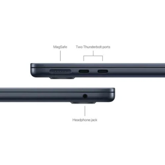 Apple MacBook Air 13 inch M3 Chip (2024) Liquid Retina Display 8GB RAM 256GB SSD Midnight #MRXV3ZP/A