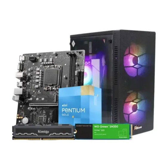 Intel Pentium Gold G7400 Budget Desktop PC