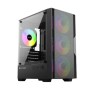 T-Wolf Phantom X4 RGB M-ATX Mid Tower Gaming Case With 200W PSU