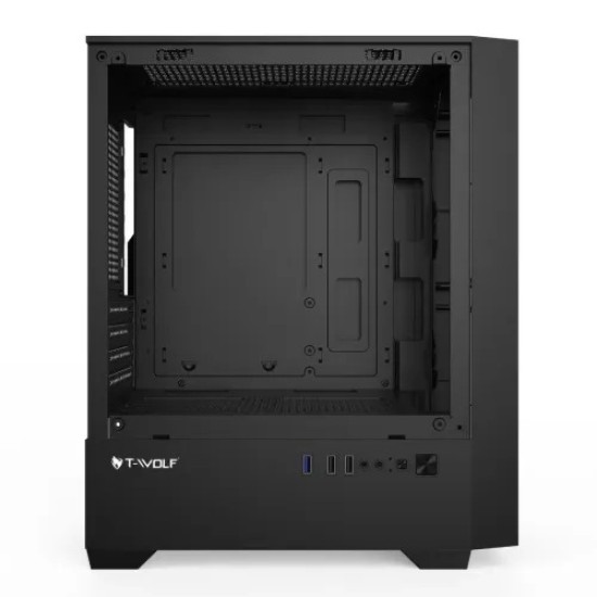 T-Wolf Phantom X4 RGB M-ATX Mid Tower Gaming Case With 200W PSU
