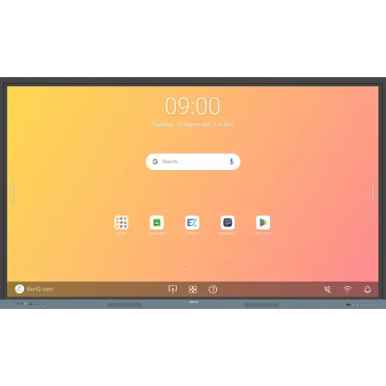 BenQ RE6504 65 Inch 4K UHD Education Interactive Flat Panel Display With Camera & Microphone