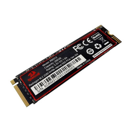 Redragon RM312 256GB Pcie GEN 3.0 M.2 NVME SSD