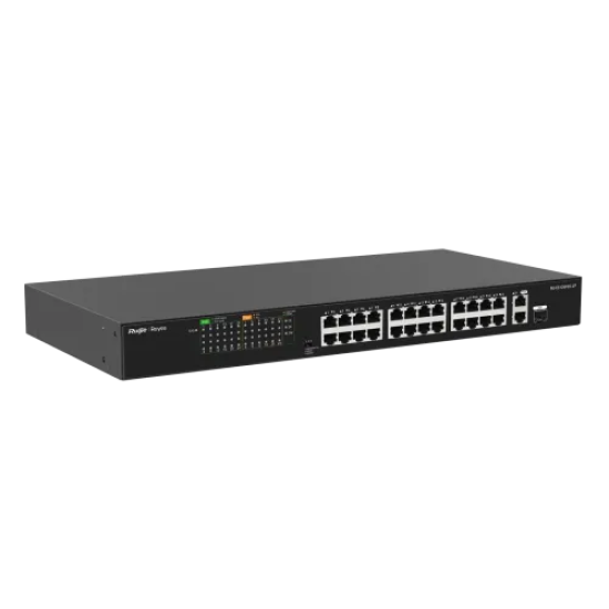 Ruijie RG-ES126FGS-LP 24-Port Unmanaged PoE Switch
