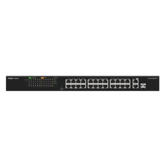 Ruijie RG-ES126FGS-LP 24-Port Unmanaged PoE Switch
