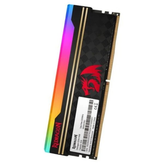 Redragon RR-550-PRO 8GB DDR4 3200MHz U-DIMM RGB Desktop RAM With Heatshink