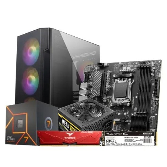 AMD Ryzen 7 7700 Budget Gaming Desktop PC
