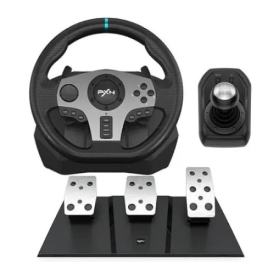 PXN V9 Racing Wheel With Shifter and Pedal