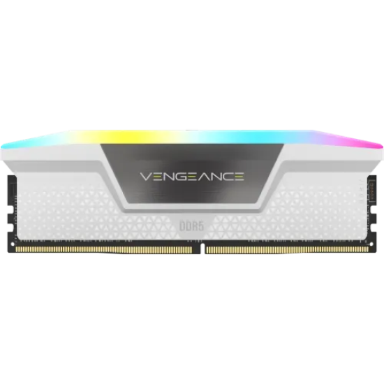 Corsair VENGEANCE RGB 16GB DDR5 6000MHz CL36 Desktop RAM White