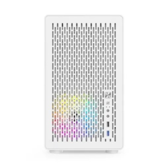 T-Wolf XPLENDER X5 BH ARGB M-ATX Portable Casing White